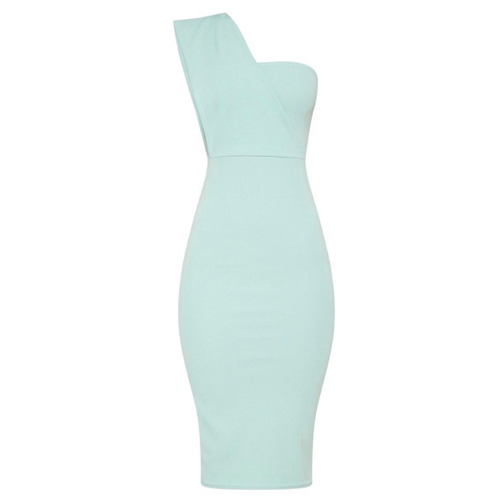 Mint Green Midi Dress